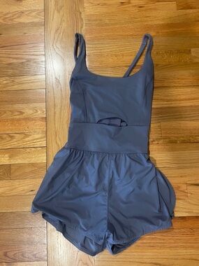 Fp Movement Righteous Runsie romper in Bluestone size XL